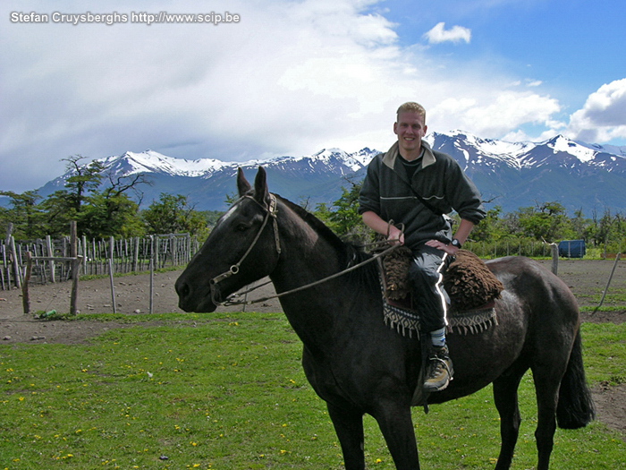 El Calafate - Paardrijden  Stefan Cruysberghs